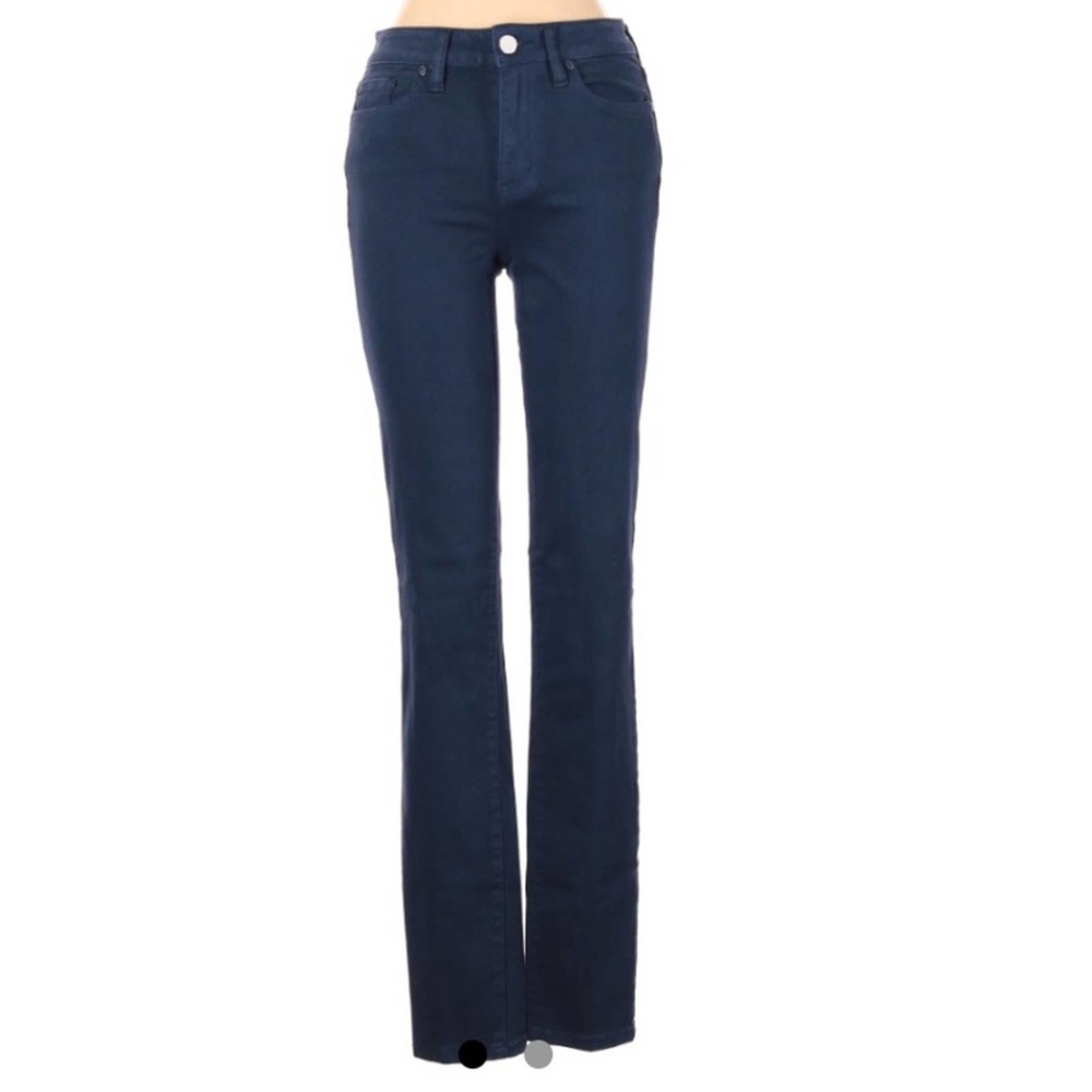Tory Burch Navy Blue Skinny Straight Jeans 24